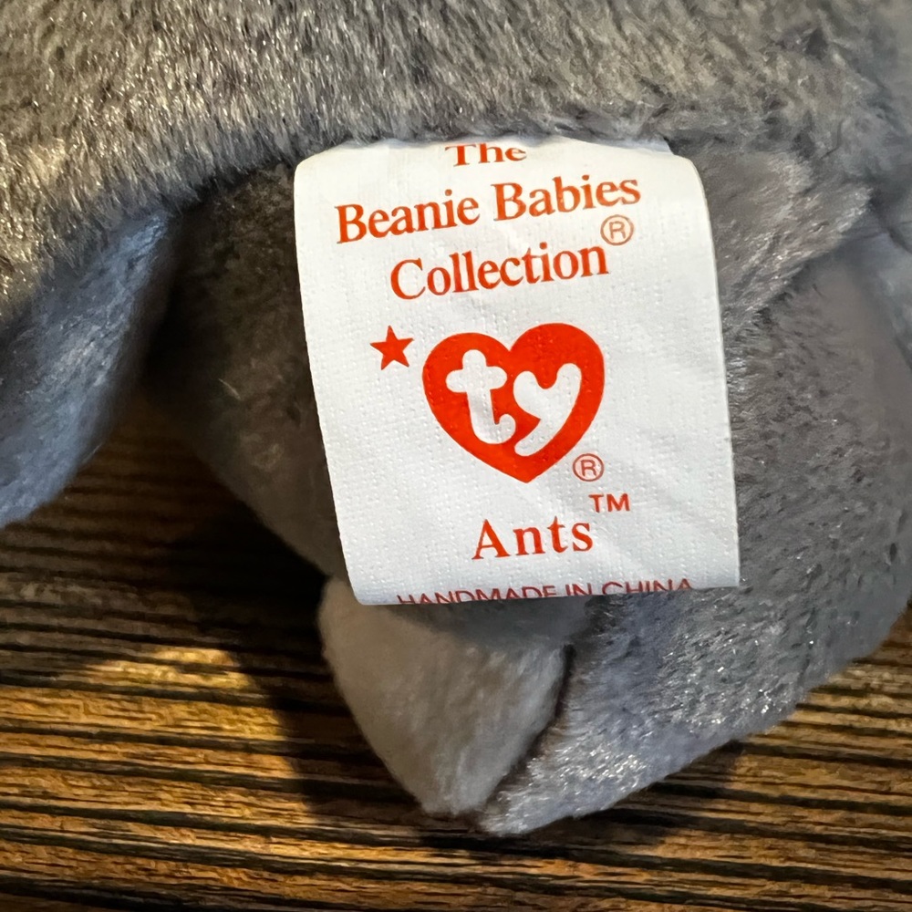 3 Beanie Babies, TY, NWT, Collectable, Vintage,☘️, Dublin,Stripes,Ants - Picture 5 of 10